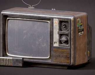现代老式电视