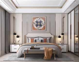 轻奢 卧室