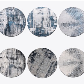 现代 圆形地毯 圆毯