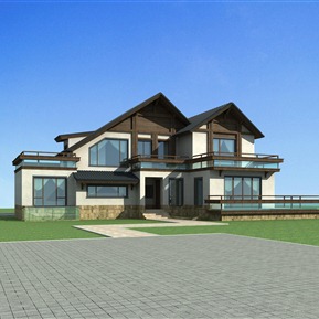 新中式 独栋别墅 私家会所别墅