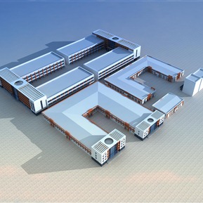 现代 厂房 厂区