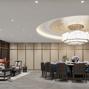 新中式 包间 豪华包厢