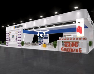 现代 展览 宠物用品展厅 宠物食品展厅