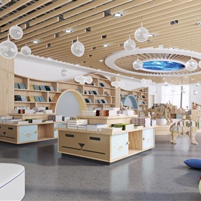 北欧 图书馆 儿童阅览室