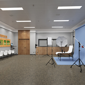 现代 摄影棚 相机