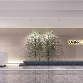 现代 大厅 前台大厅