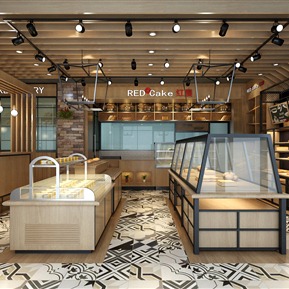 工业LOFT 蛋糕店 面包蛋糕店