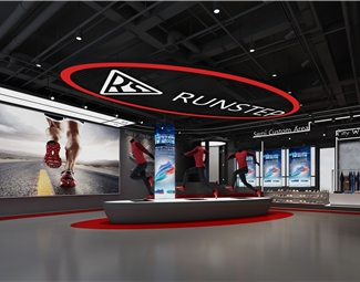 现代展示墙