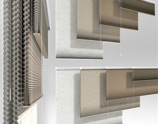 现代木百叶窗帘