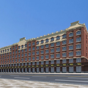 简欧 商业街 立面