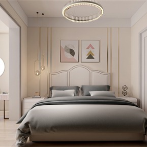 现代 卧室