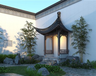 中式植物景观