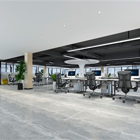 现代 公共办公区 办公区