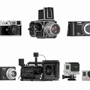 现代 照相机 数码相机 摄影机摄像机