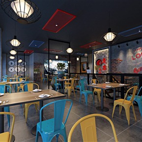 工业LOFT 餐厅 海鲜店