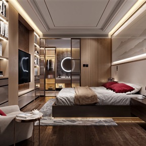 现代 客房 酒店客房