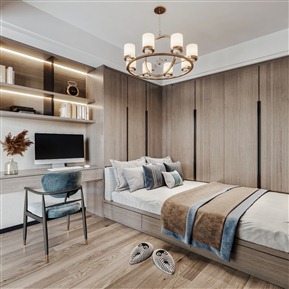 新中式 榻榻米卧室