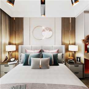 轻奢 卧室 主卧