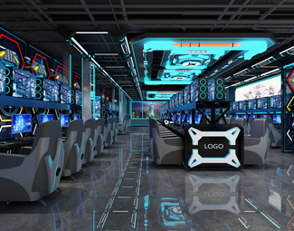工业LOFT 网吧 科技网吧
