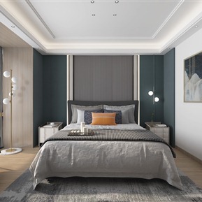 现代 卧室