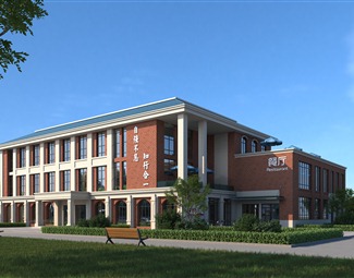 简欧 学校 餐厅