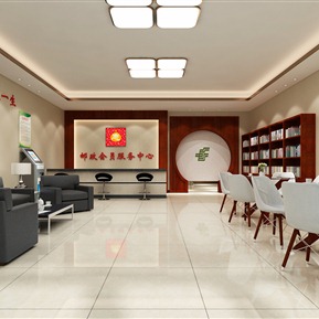 现代 大厅 邮政会员服务中心