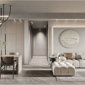 侘寂 客餐厅 客厅餐厅