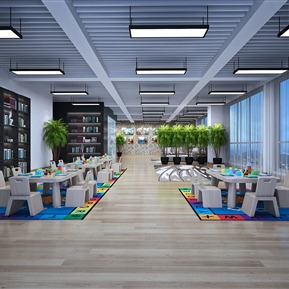 现代 幼儿园 早教室