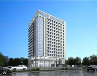 现代室外建筑办公楼
