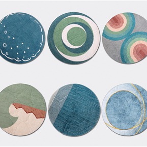 现代 圆形地毯
