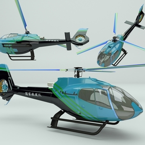现代 直升机 直升飞机
