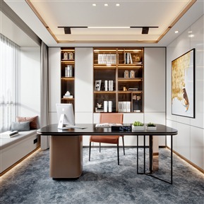 轻奢 书房