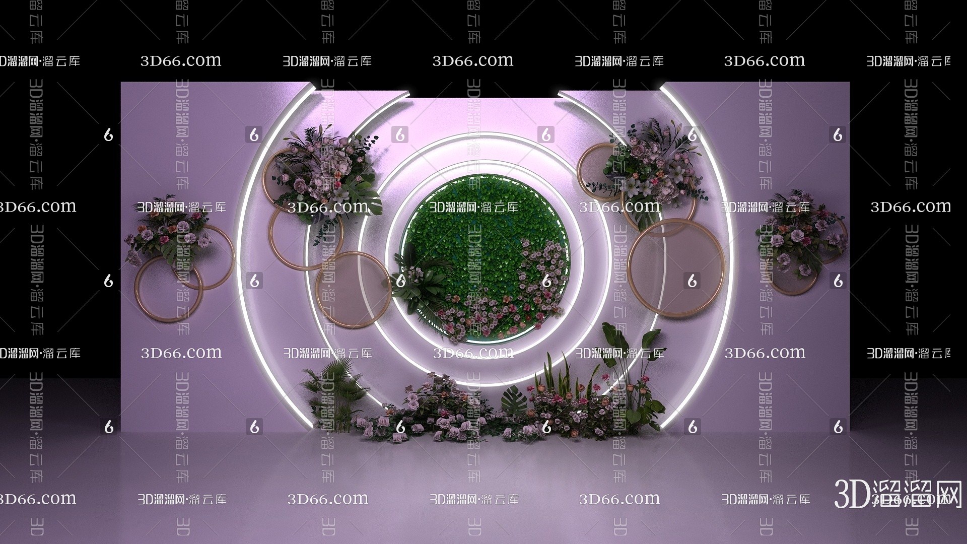 【现代美陈3D模型】-3D现代美陈3d模型下载-溜溜IDBCH682291200141-免费3Dmax模型库_3d溜溜网-花瓣网