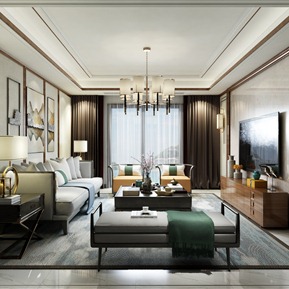 新中式 客厅