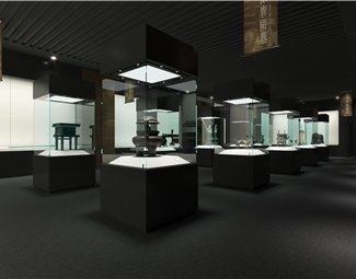 现代 展厅 青铜馆