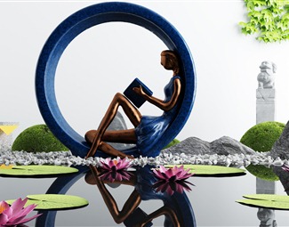 新中式小品景观