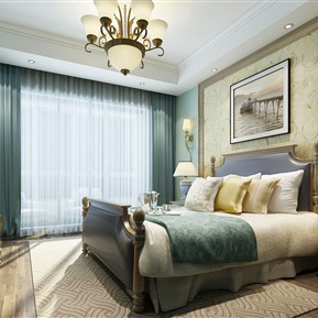 美式 卧室