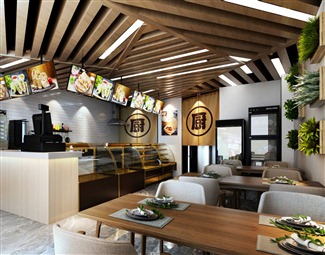 现代 餐厅 平商超
