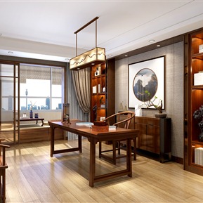 新中式 书房