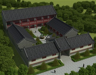 中式 古建 古建四合院