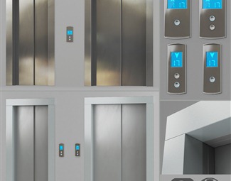 现代全自动电梯