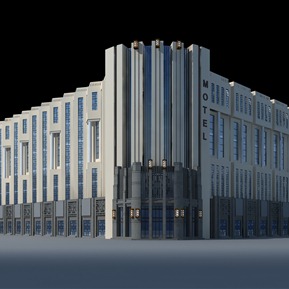 新中式 商业楼 办公楼商业