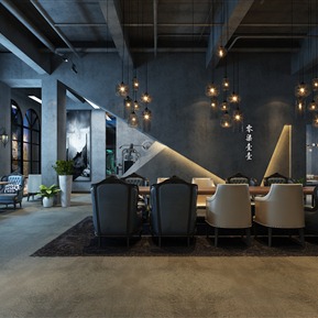 工业LOFT 咖啡厅 咖啡馆