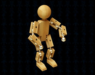 现代木制玩具
