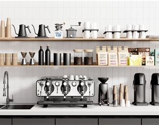 现代 咖啡机 咖啡机磨豆机咖啡用品