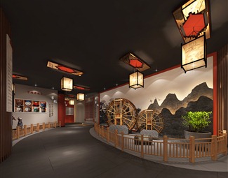 中式非物质文化遗产展厅