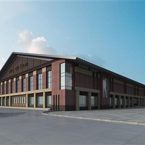 现代 体育馆建筑 体育馆