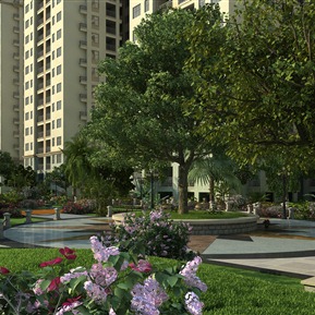 现代 园林景观 小区景观