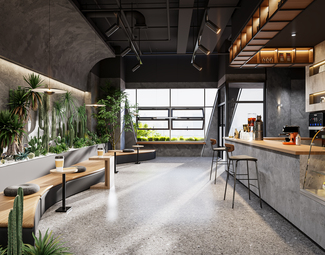 工业LOFT 咖啡店