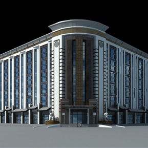 新中式 商业楼 商业办公